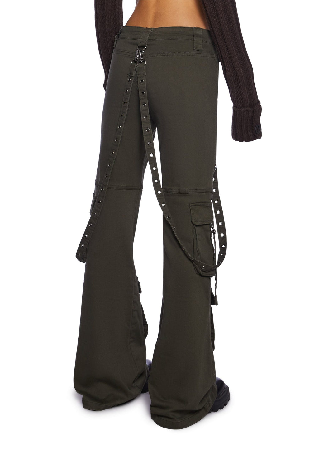 Aurora Cargo Jeans – Twill Green