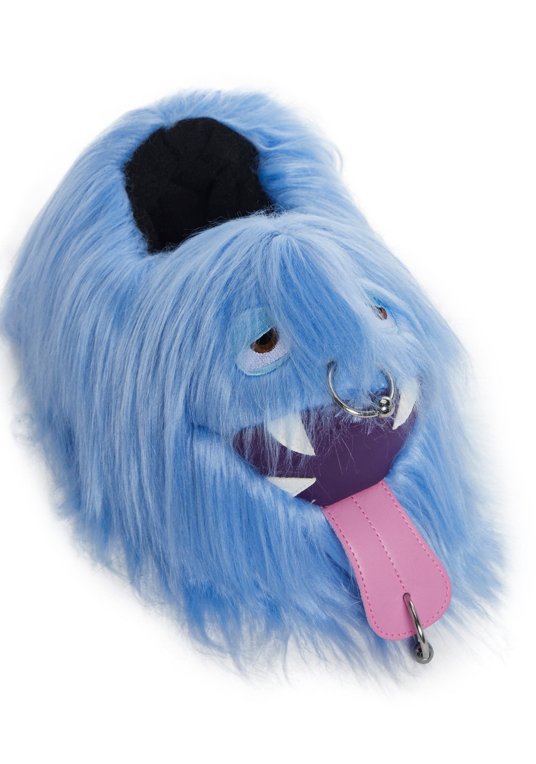 Case Of The Grumpies Fuzzy Slippers – Kooky Monster