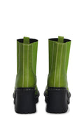 Off The Record Ankle Boots – Green
