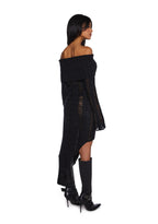 Elena Asymmetrical Midi Dress