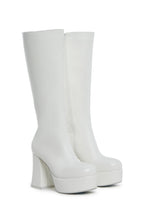 Flirty Flair Go Go Boots – White