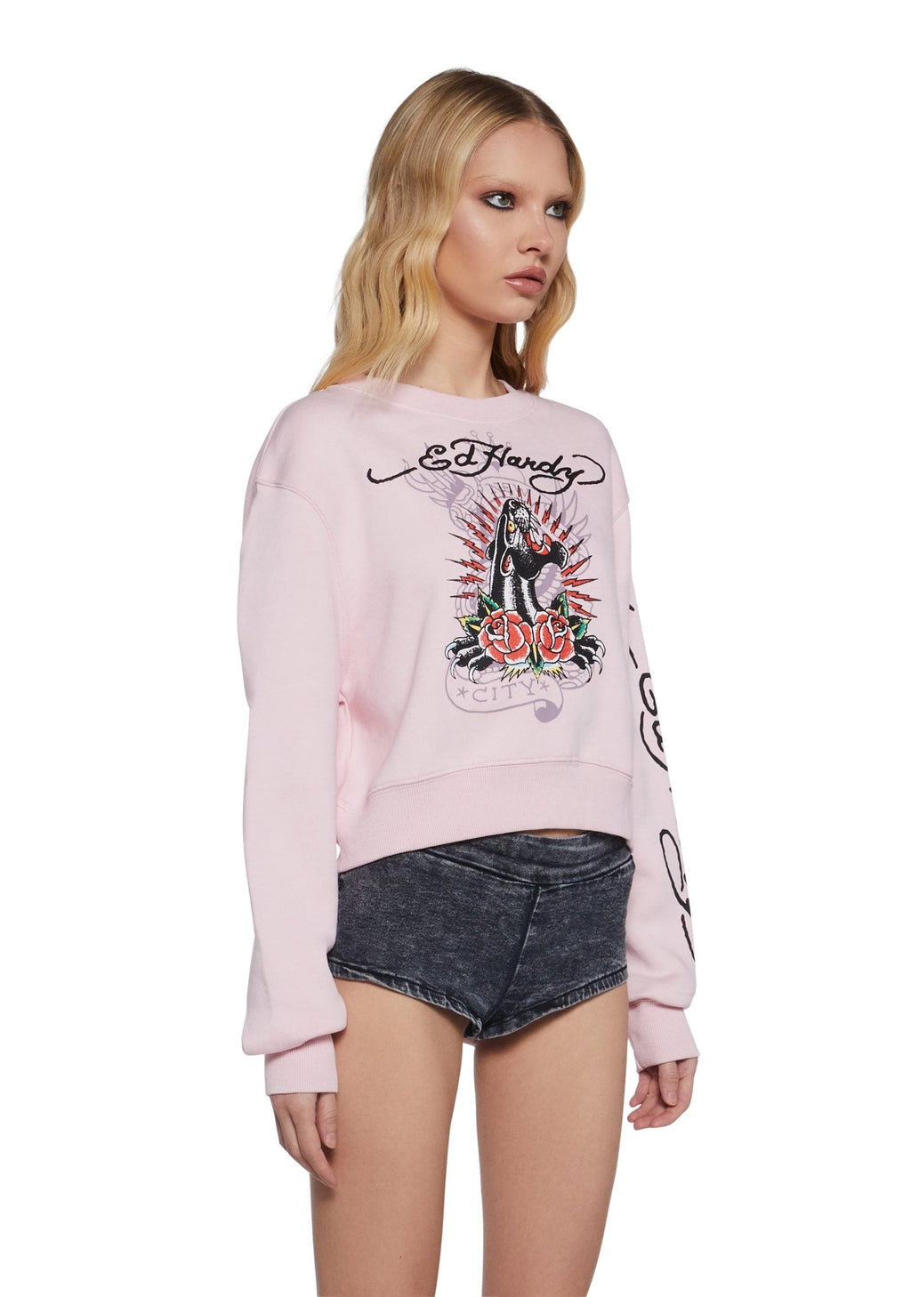 Panther Rose Sweatshirt