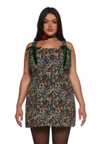 Pixie Stardust Mini Dress – Jacquard