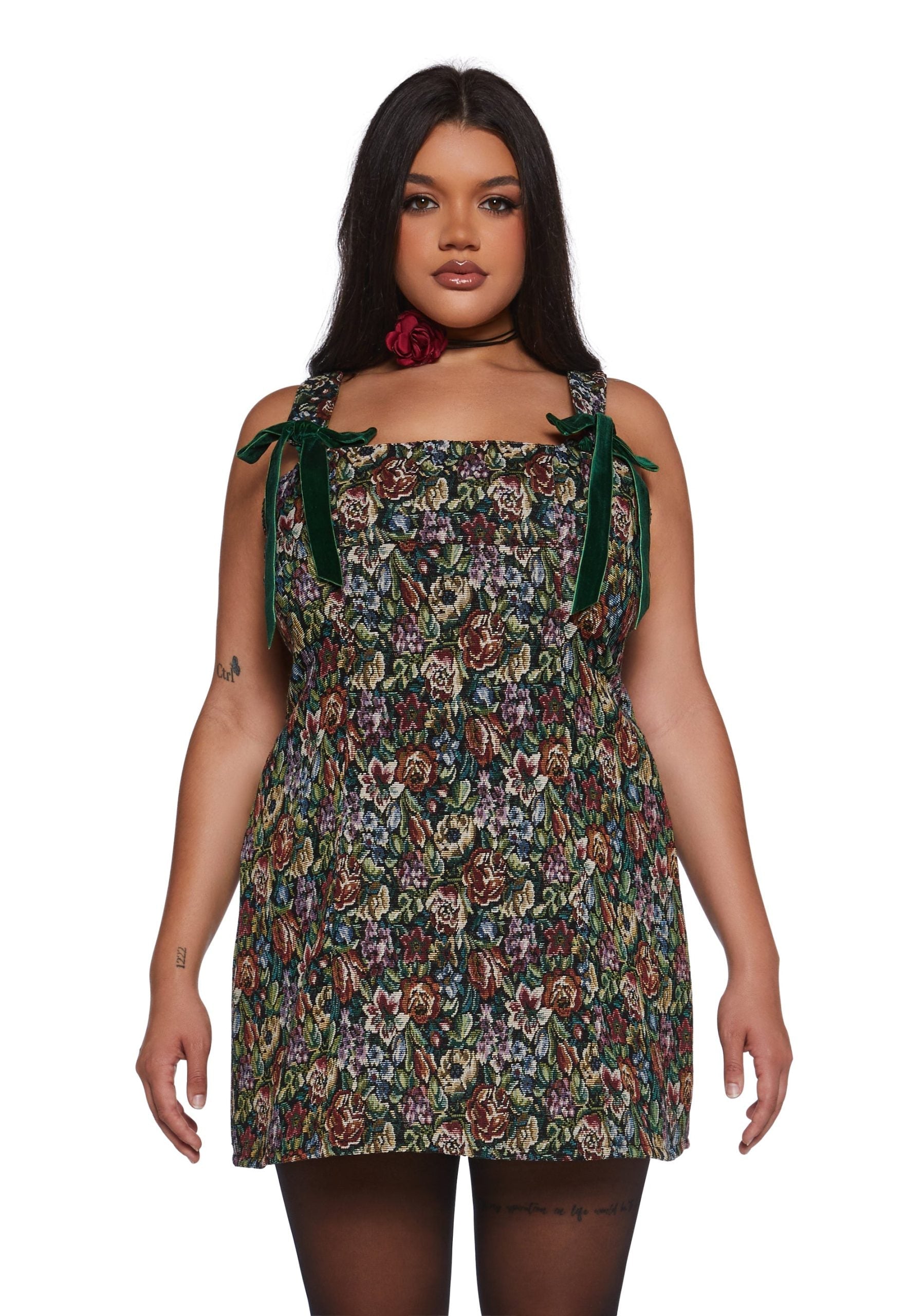Pixie Stardust Mini Dress – Jacquard