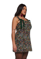 Pixie Stardust Mini Dress – Jacquard