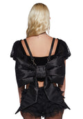 Socialite Sweetness Bow Backpack – Black