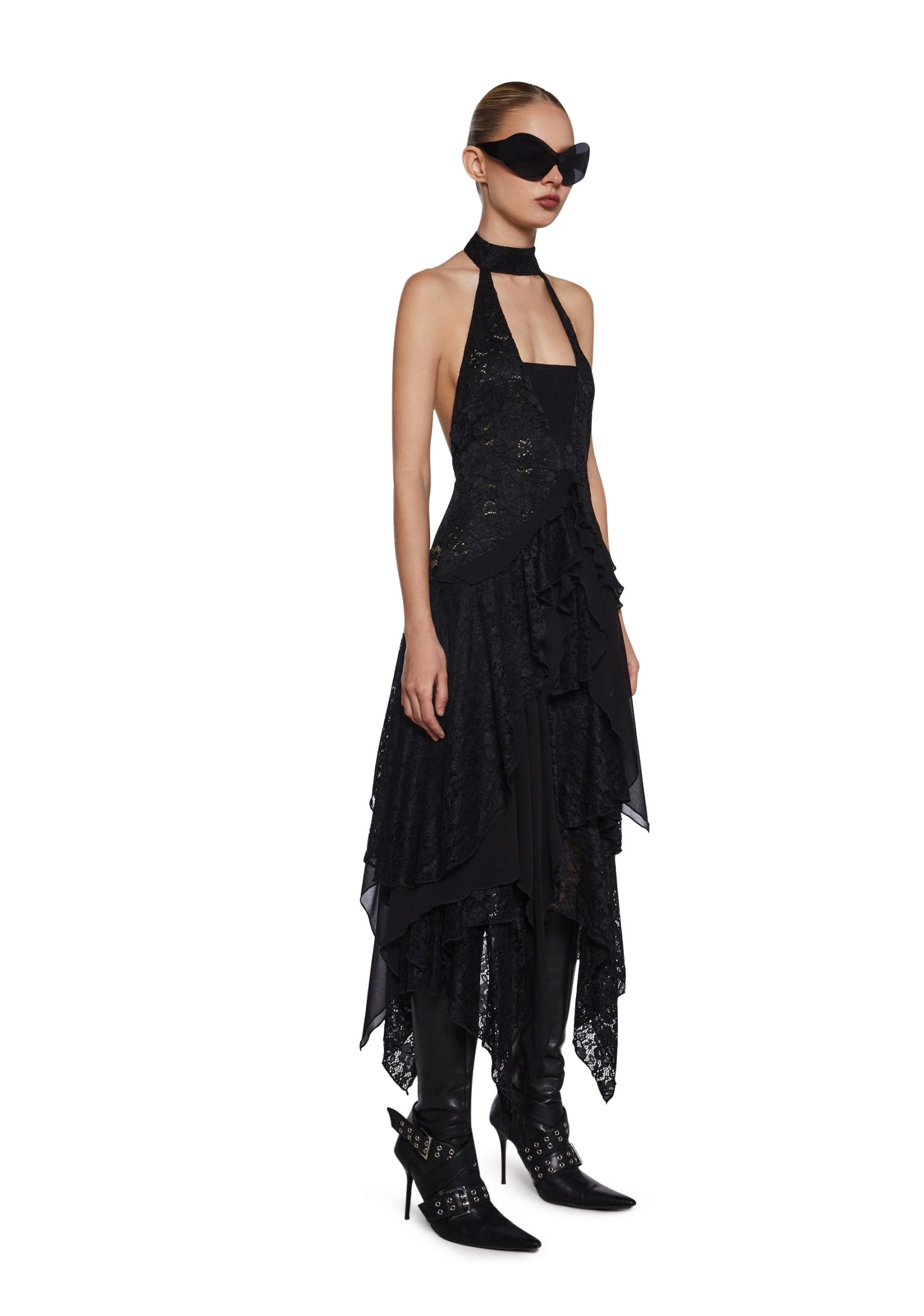 Assertive Beauty Lace Midi Dress
