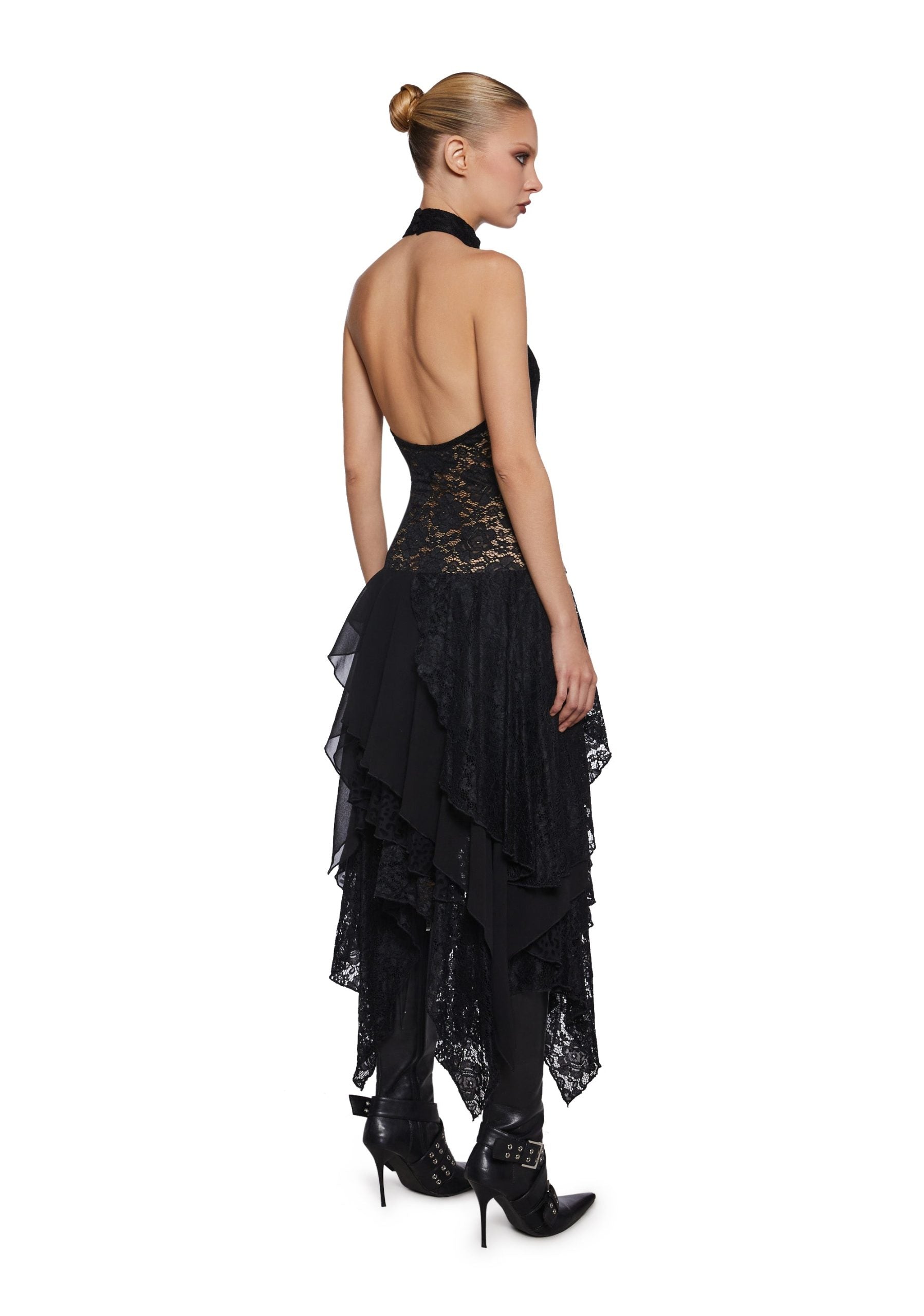 Assertive Beauty Lace Midi Dress