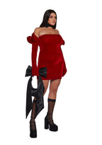 Pretty Perfection Mini Dress Set – Red