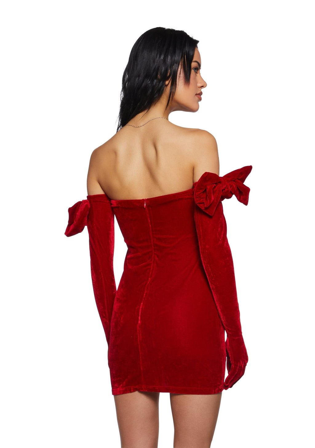 Pretty Perfection Mini Dress Set – Red