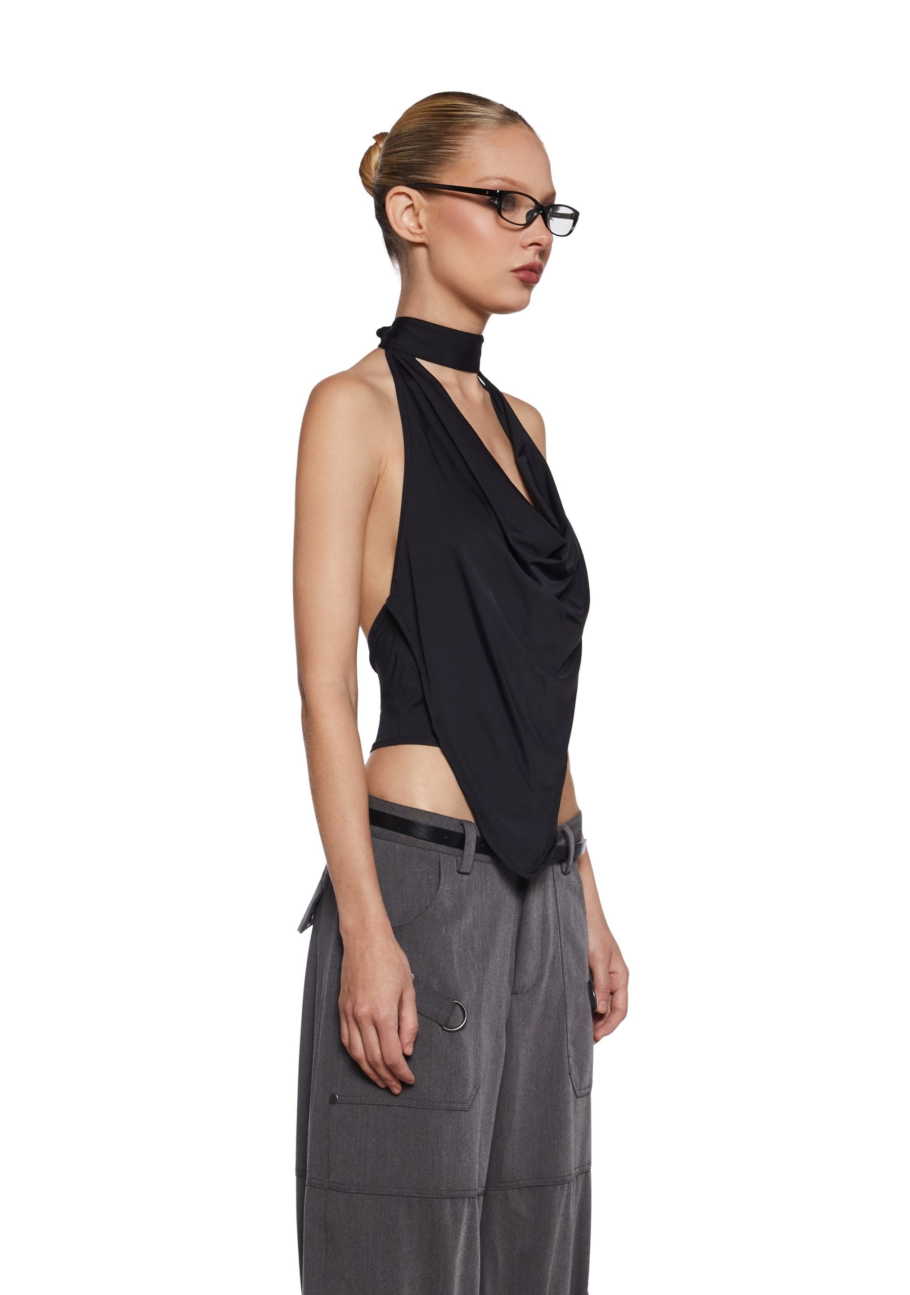 Matilda Draped Halter Top