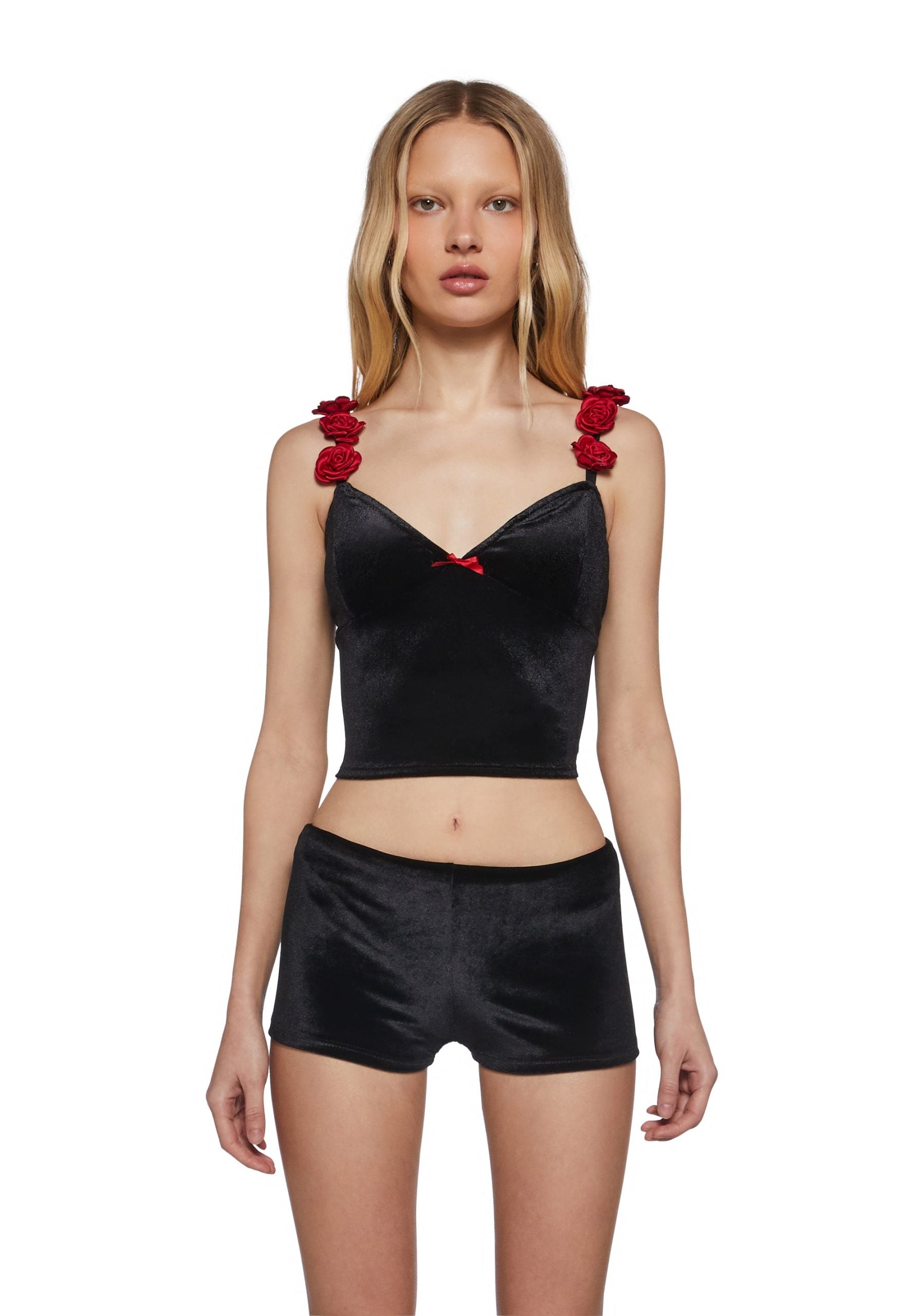 Frosted Rose Corset Top