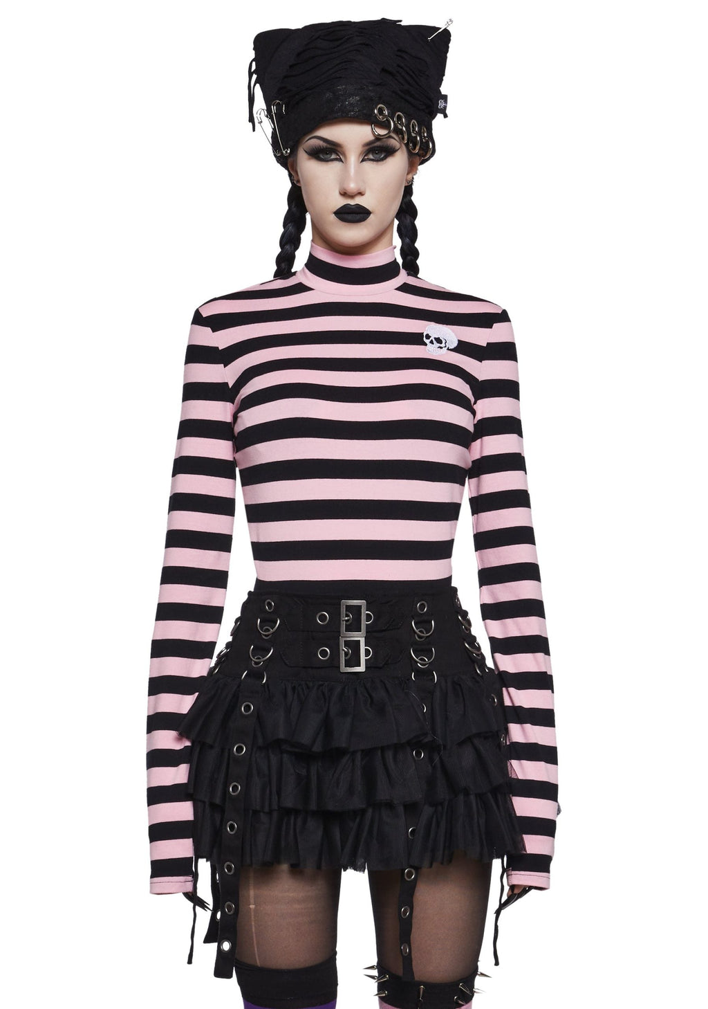 Never Meant To Be Mock Neck Top – Pink