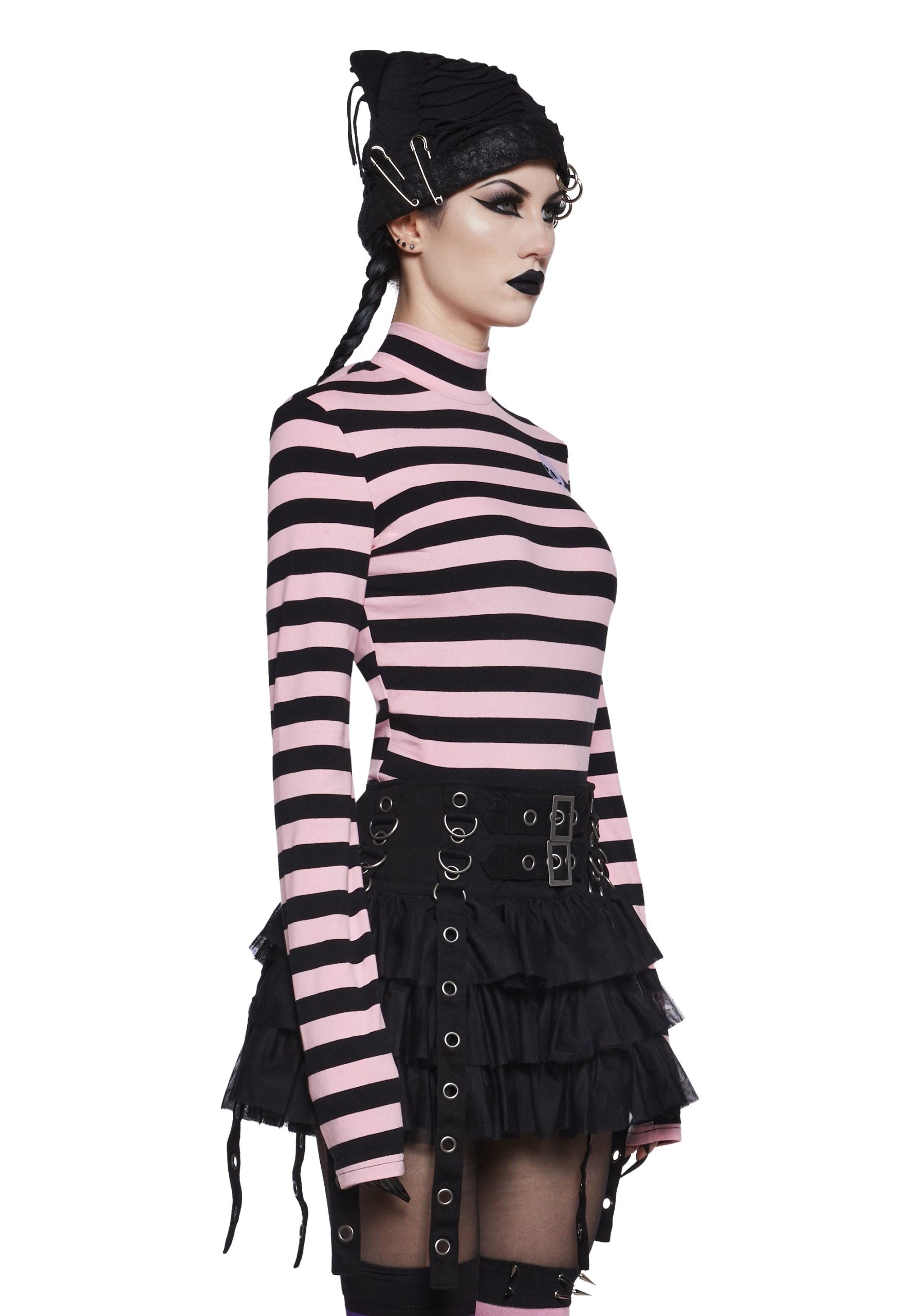 Never Meant To Be Mock Neck Top – Pink