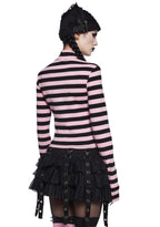 Never Meant To Be Mock Neck Top – Pink