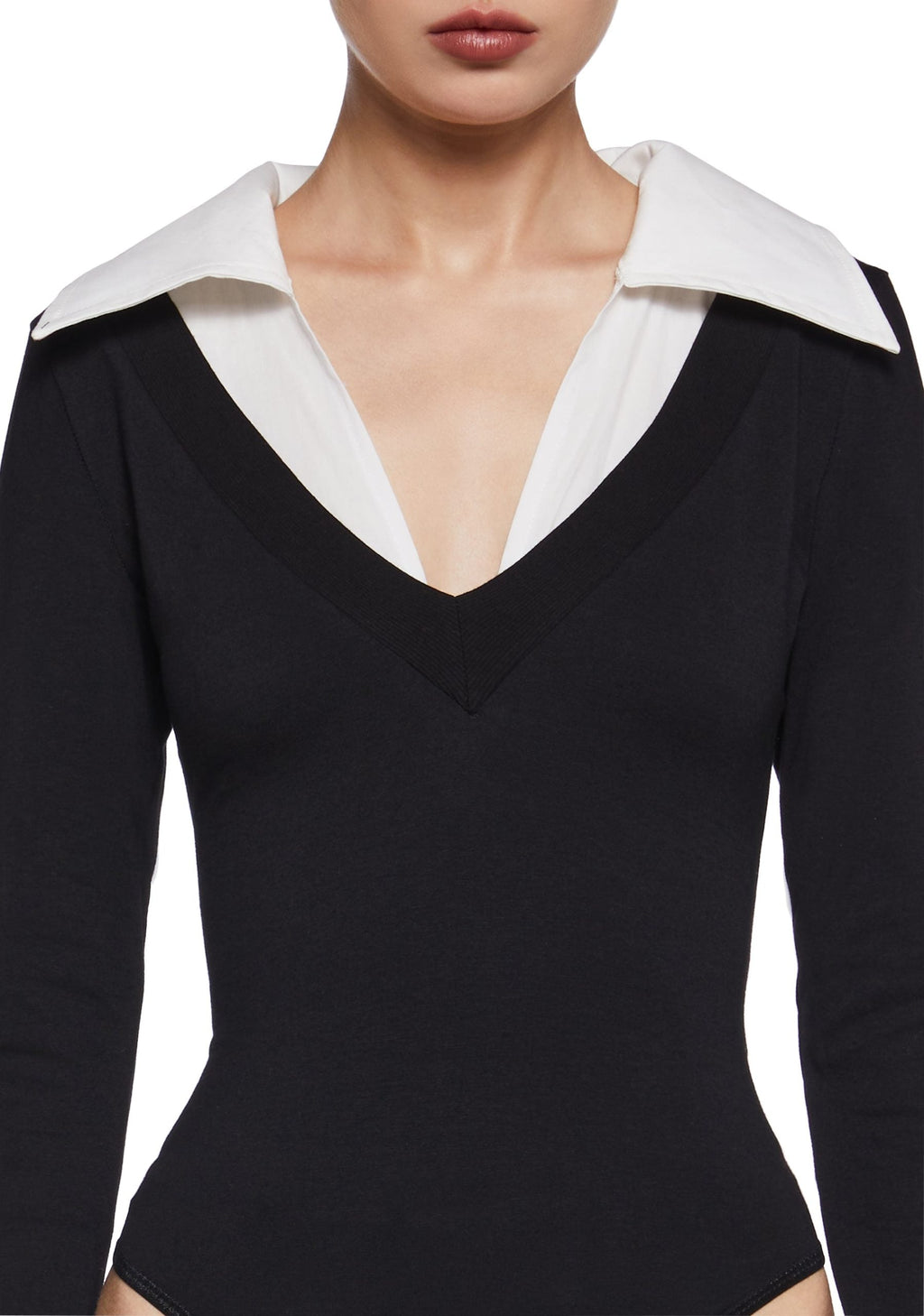 Eleanor Collared Bodysuit