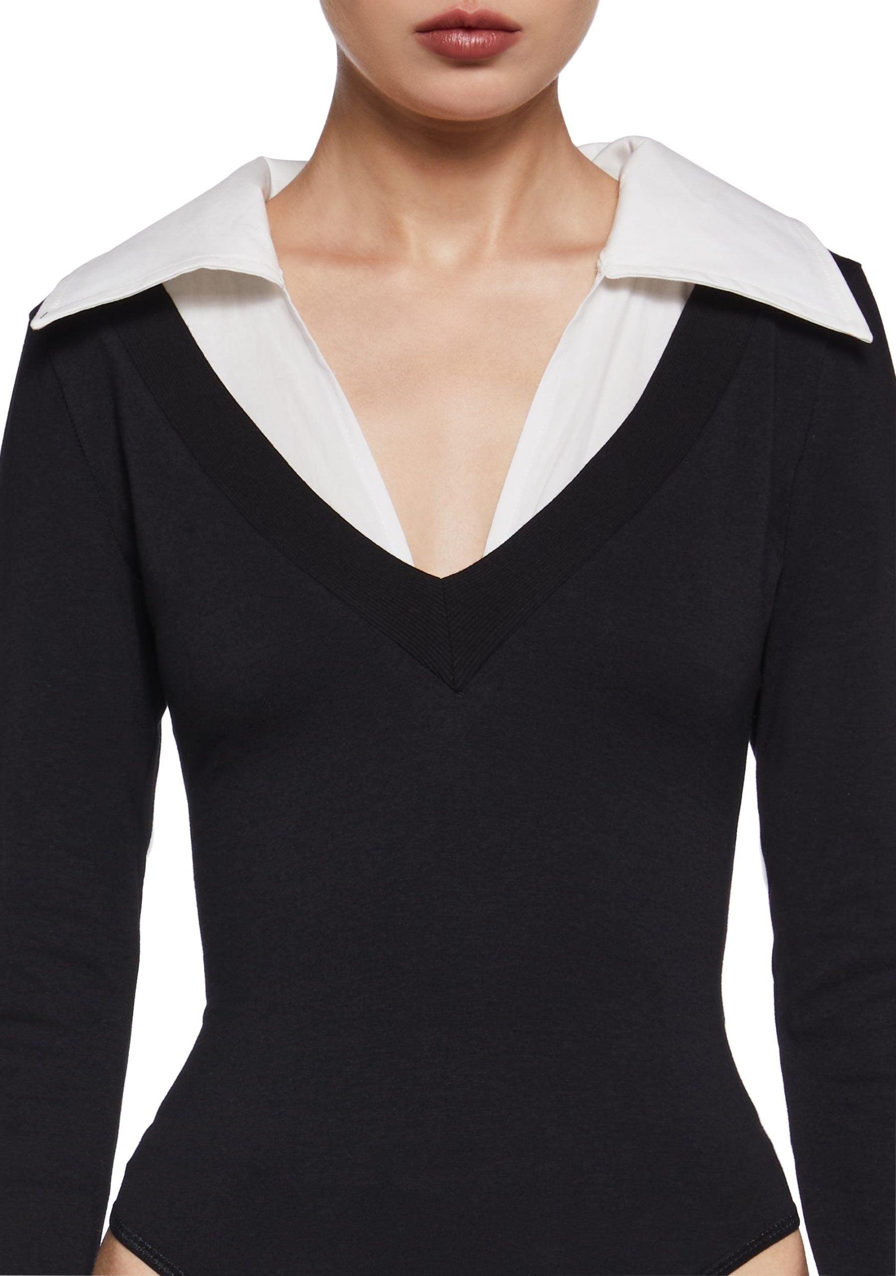 Eleanor Collared Bodysuit