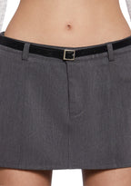 Meredith Suiting Mini Skirt