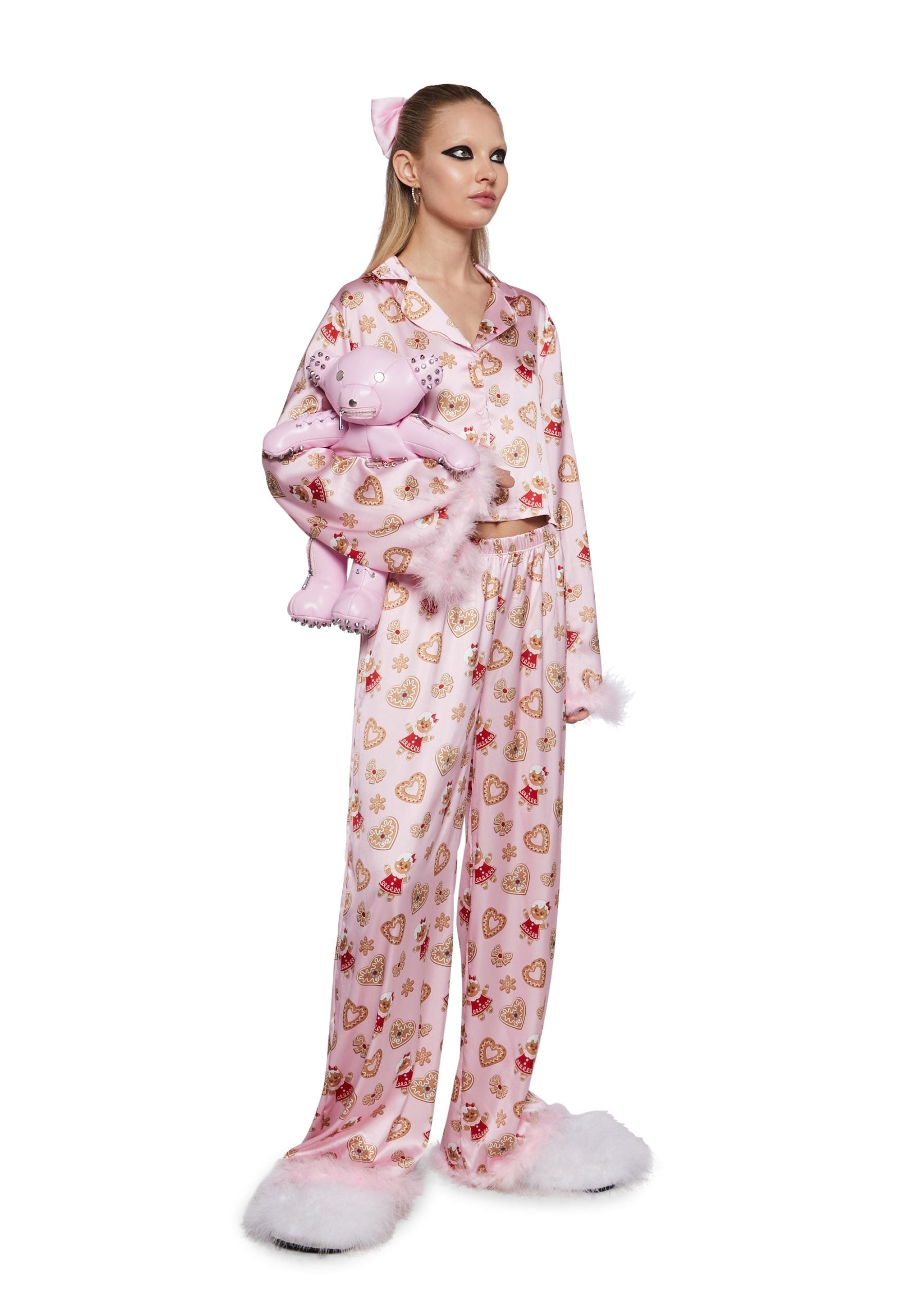 Love Surrounds Me Pajama Top – Pink