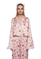 Love Surrounds Me Pajama Top – Pink