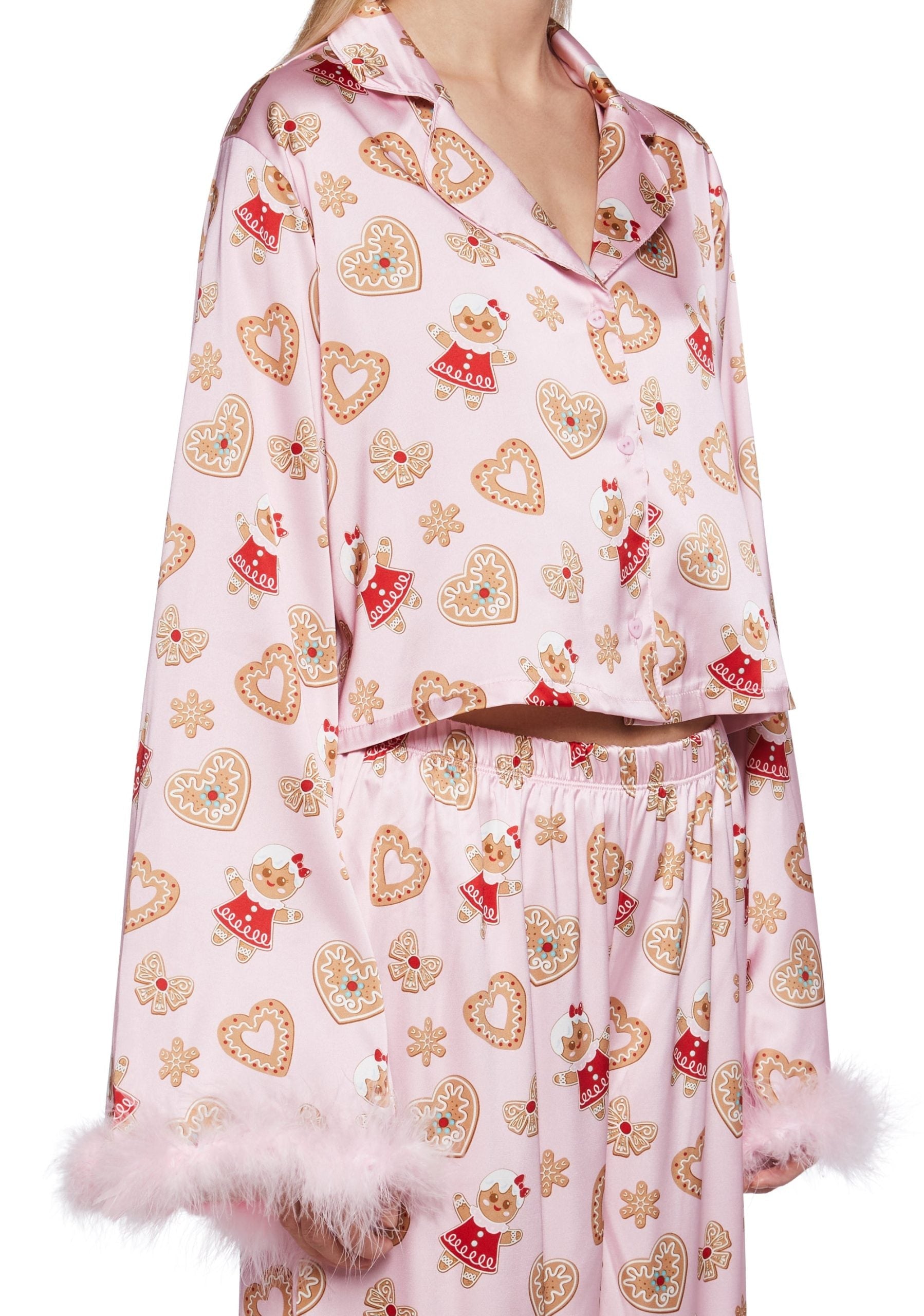 Love Surrounds Me Pajama Top – Pink