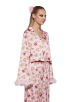 Love Surrounds Me Pajama Top – Pink
