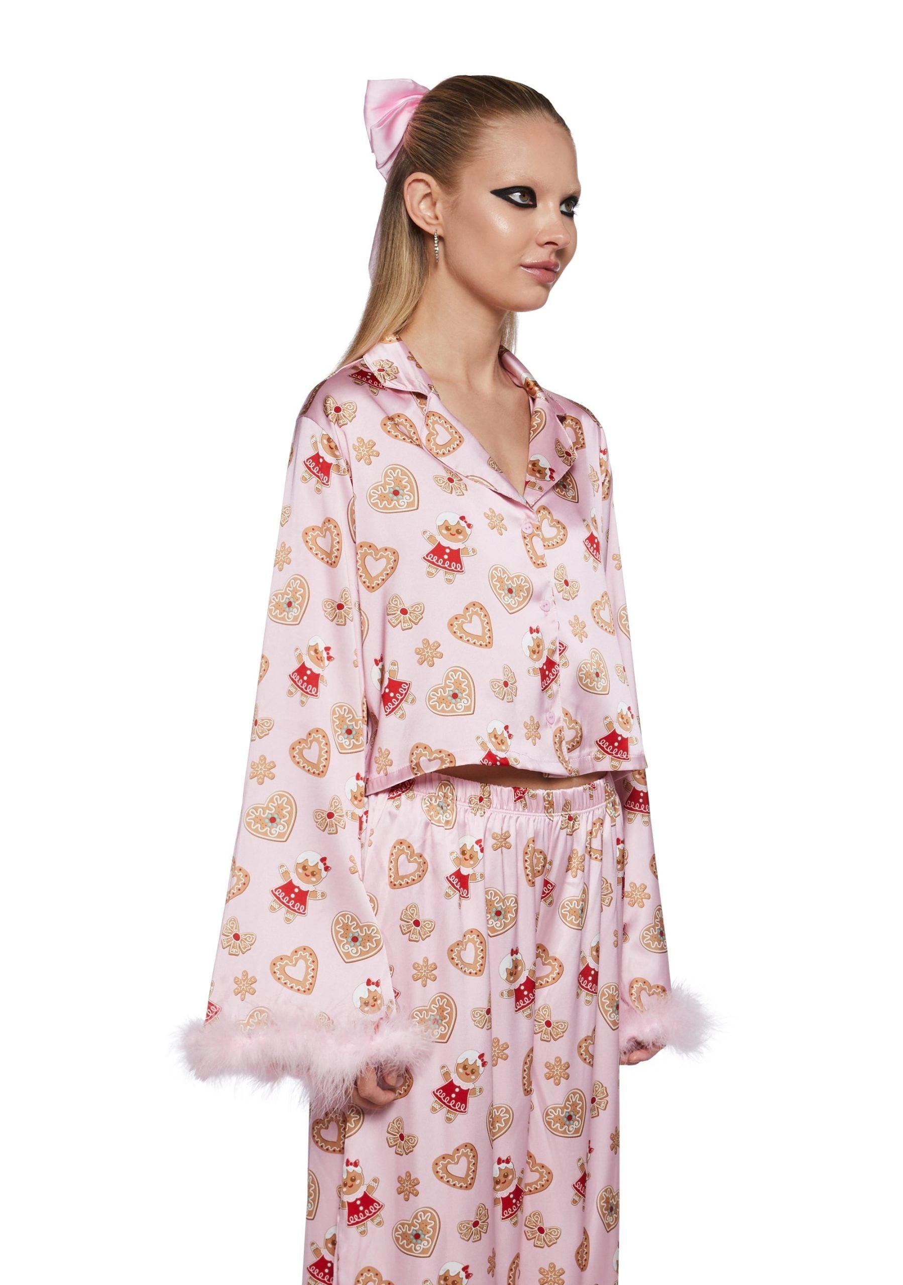 Love Surrounds Me Pajama Top – Pink