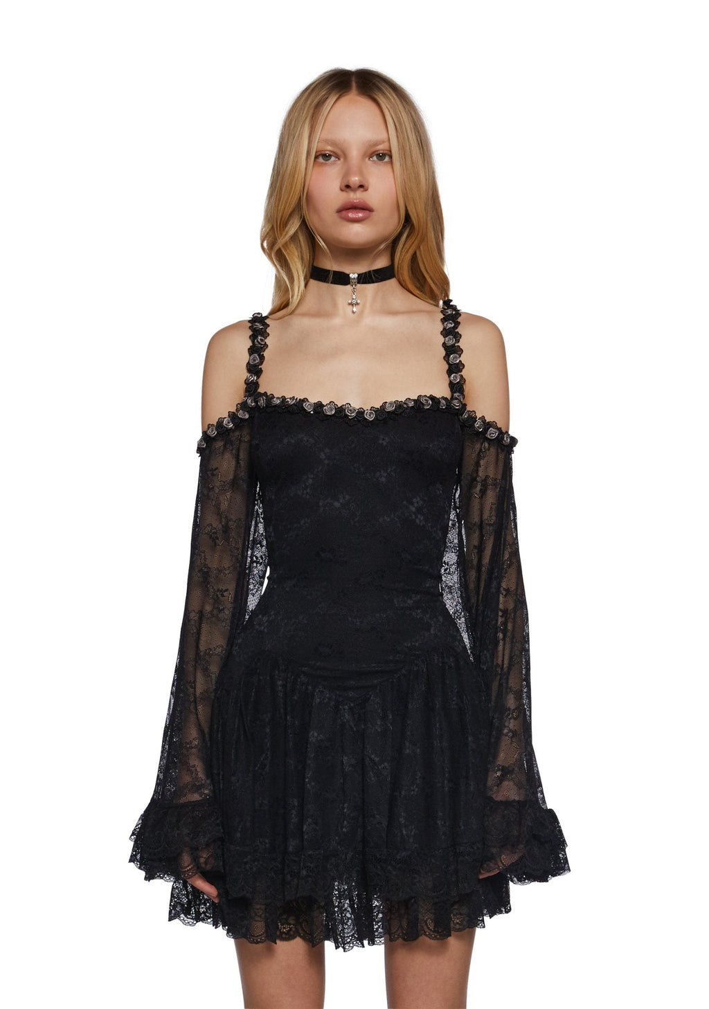 Formally Yours Mini Dress – Black