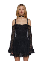 Formally Yours Mini Dress – Black