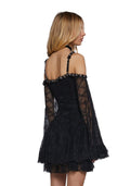 Formally Yours Mini Dress – Black