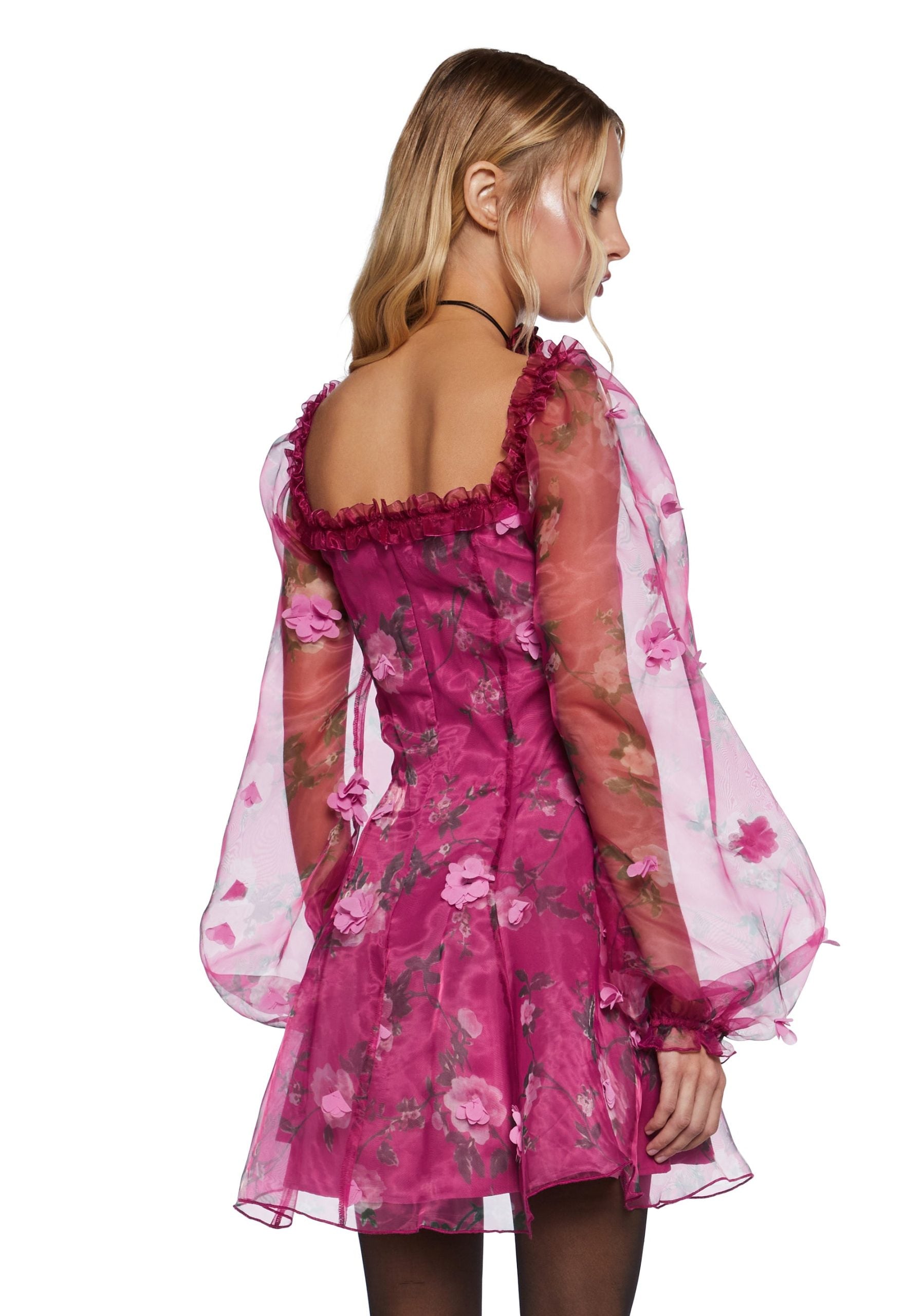 Multiple Proposals Mini Dress – Dark Pink