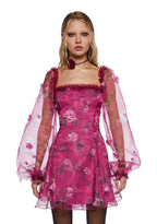 Multiple Proposals Mini Dress – Dark Pink