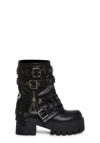 Warp Combat Boots – Black