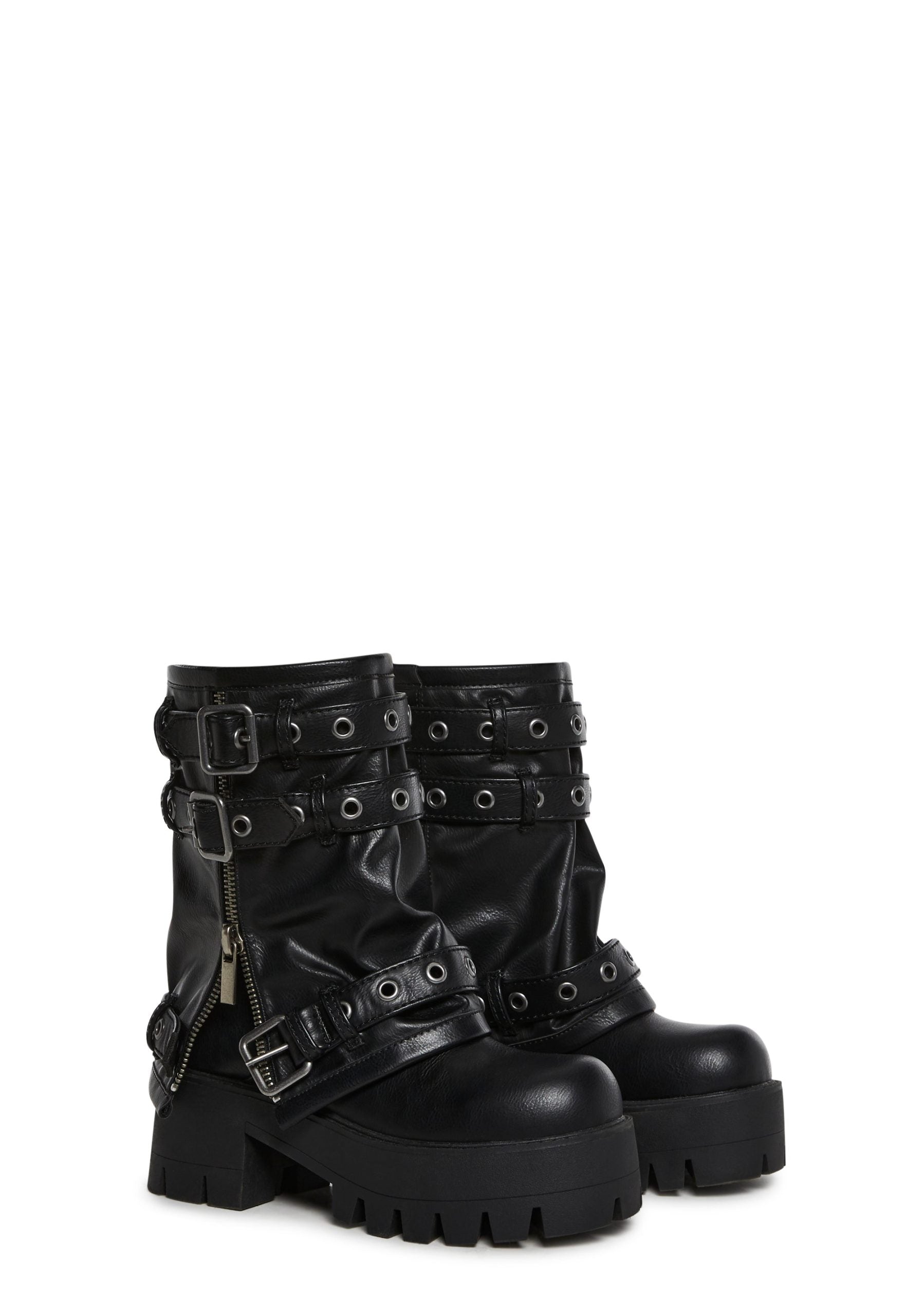 Warp Combat Boots – Black