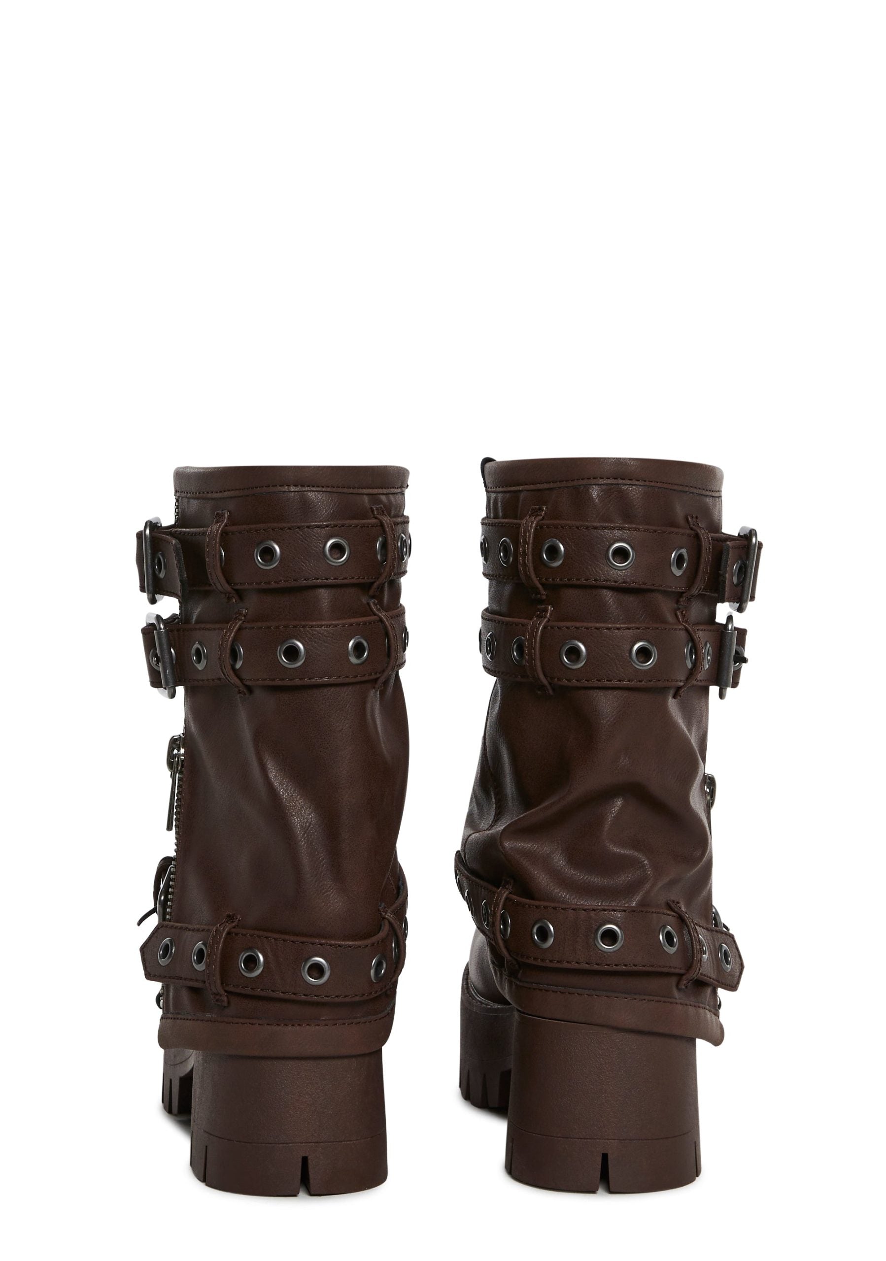 Warp Combat Boots – Brown