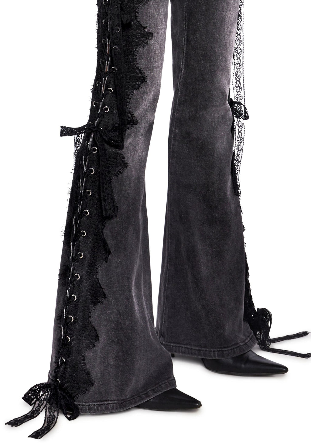 Across The Crowd Flare Jeans