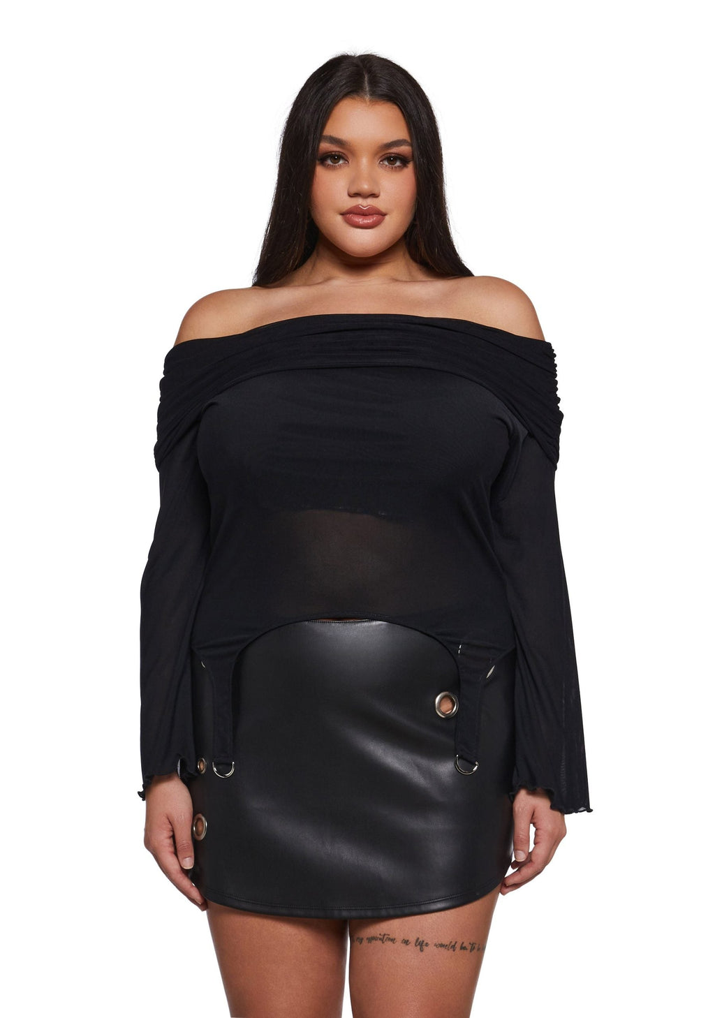 Never Underestimate Off The Shoulder Top