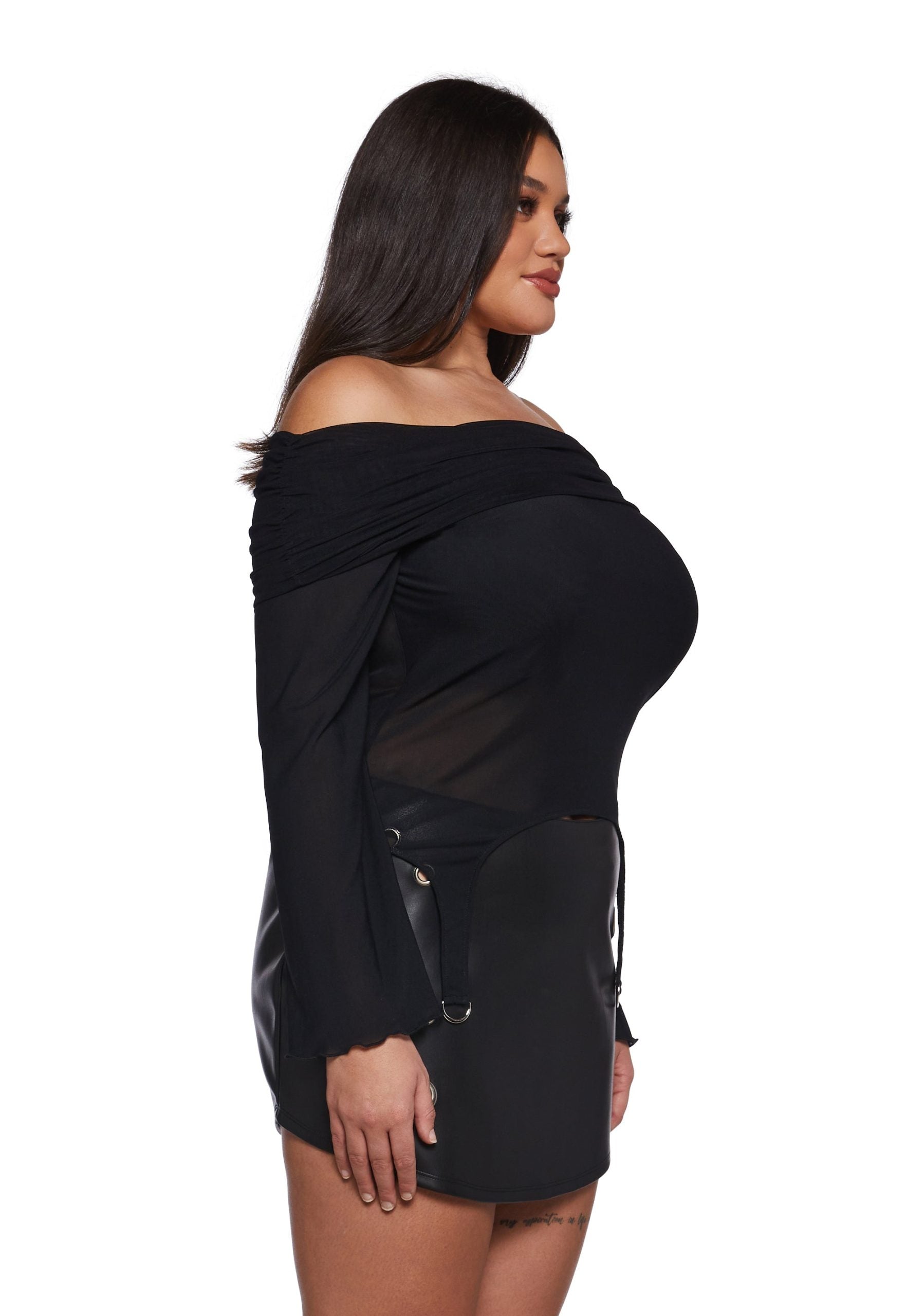 Never Underestimate Off The Shoulder Top