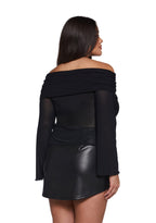 Never Underestimate Off The Shoulder Top