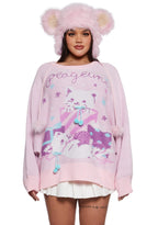 Paws And Surprises Intarsia Sweater