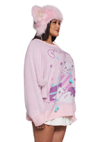 Paws And Surprises Intarsia Sweater