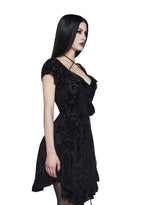 Wildflower Dreams Wrap Dress – Black