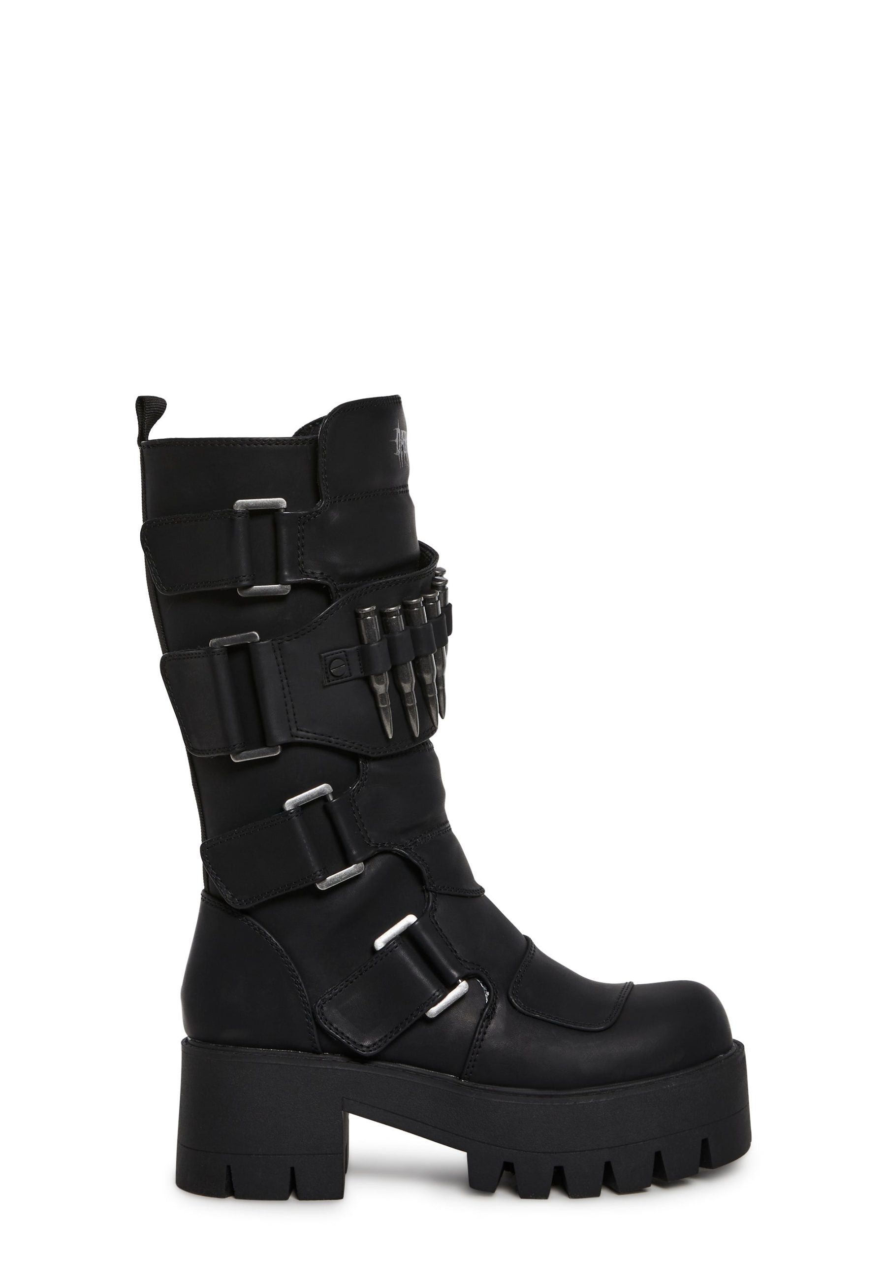 Warp Bullet Combat Boots – Black