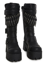Warp Bullet Combat Boots – Black