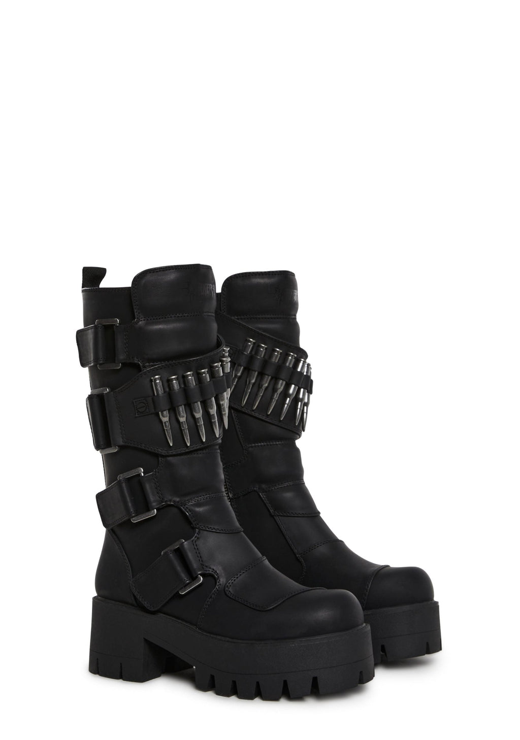 Warp Bullet Combat Boots – Black