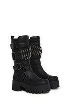 Warp Bullet Combat Boots – Black
