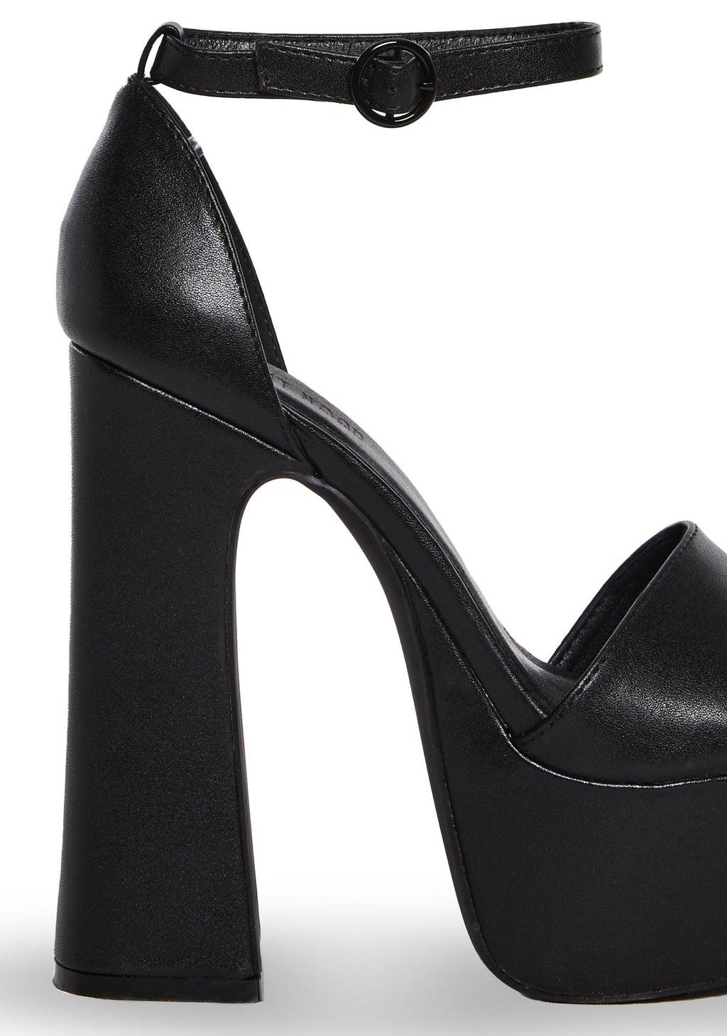 Holy Revelation Pure Platform Heels – Black