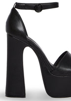 Holy Revelation Pure Platform Heels – Black
