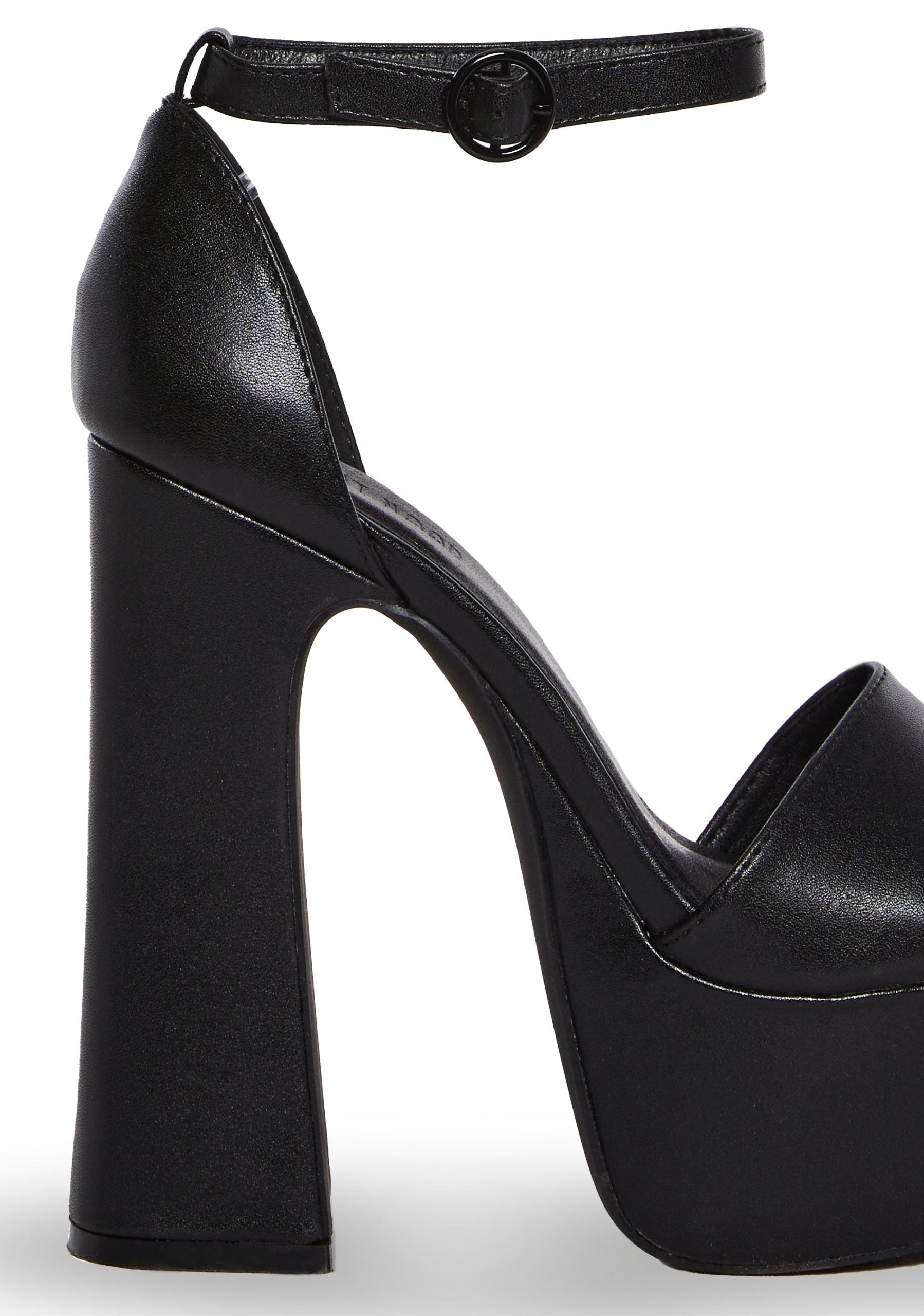 Holy Revelation Pure Platform Heels – Black
