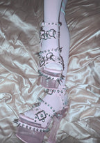 Romantic Misfit Platform Heels – Pink